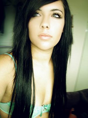 hairstyle girls long emo hairstyles