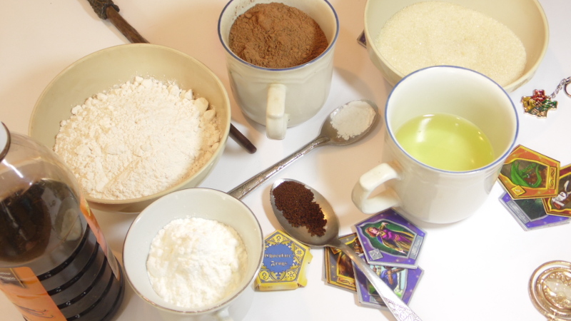 Pastel de cumpleaños hecho por Hagrid