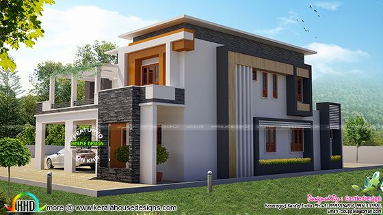 Right side view of house Right side view of house