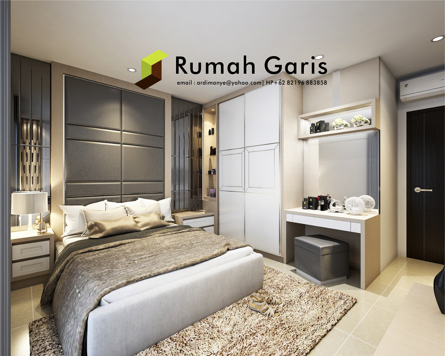 Jasa Desain Interior Online Di Jakarta Rumah Garis