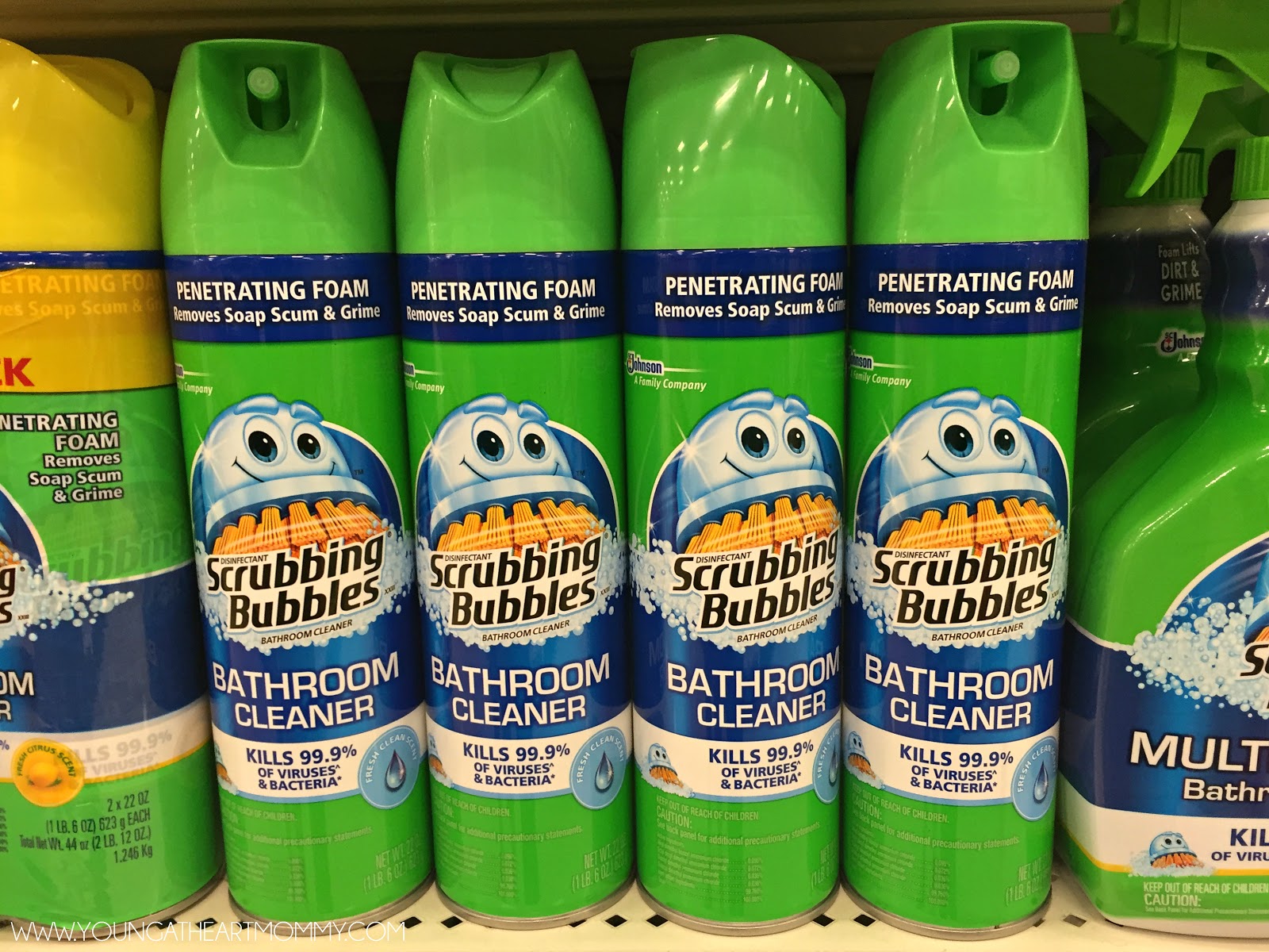 Spring Into Clean With Scrubbing Bubbles ®.