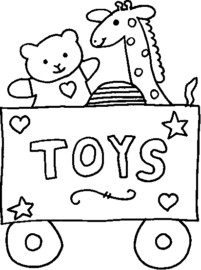 Toys Coloring Pages