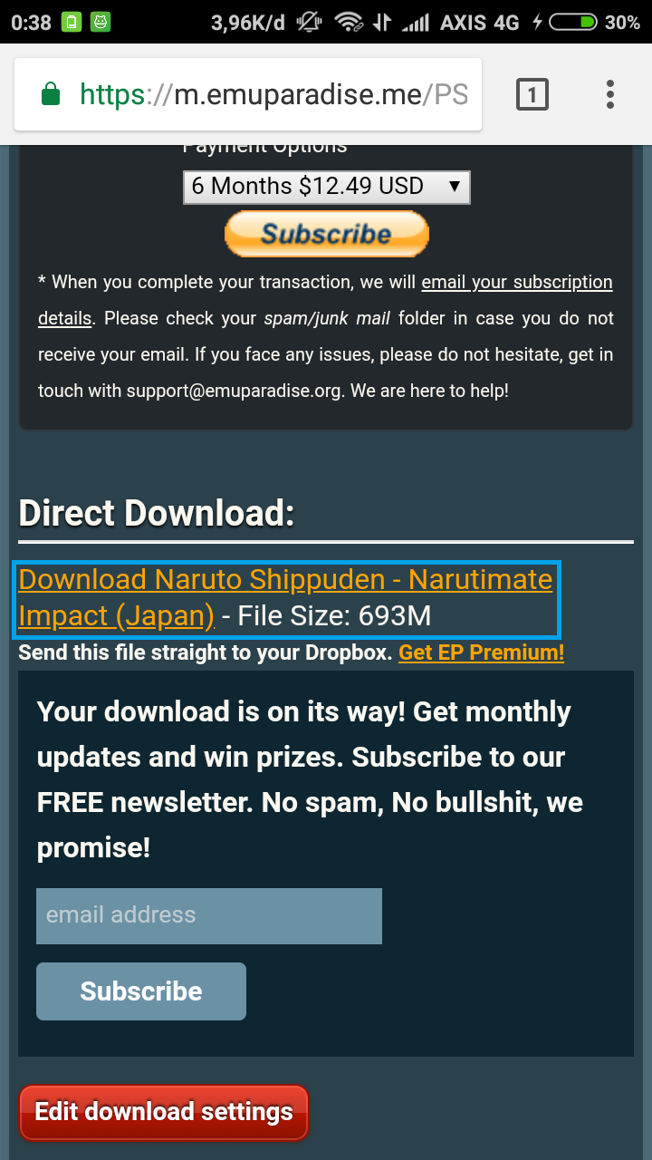 Cara download game di emuparadise 2019