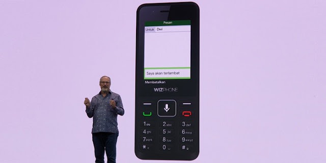Wizphone Smartphone termurah dengan sistem KaiOS