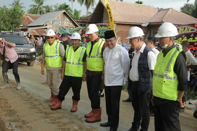 Untuk Pembangunan Jalan Kabupaten Muba Kucurkan  Dana 188 M 