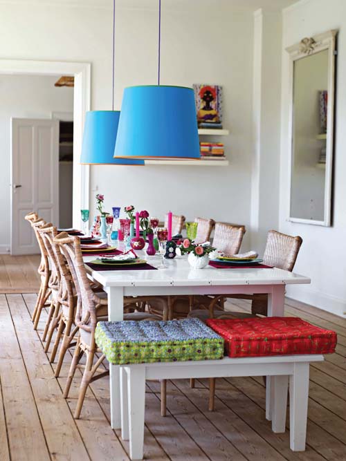 Y UN POCO DE DISEÑO: Con muchos floreros