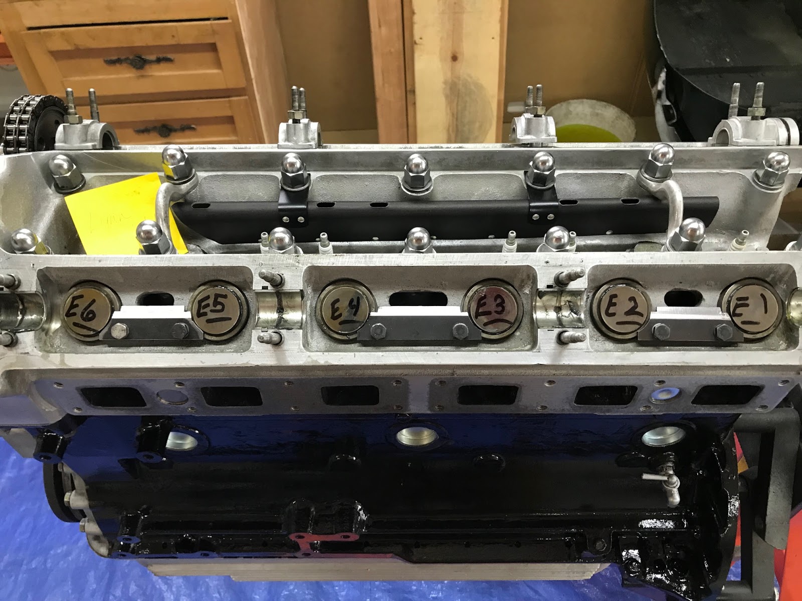 Jennifer's Jaguar Setting the valves