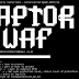 Raptor WAF v0.6 - Web Application Firewall using DFA