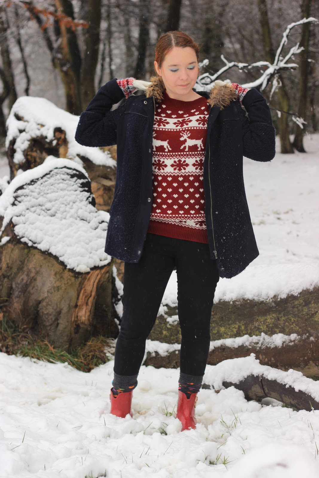 boohoo winter jumpers