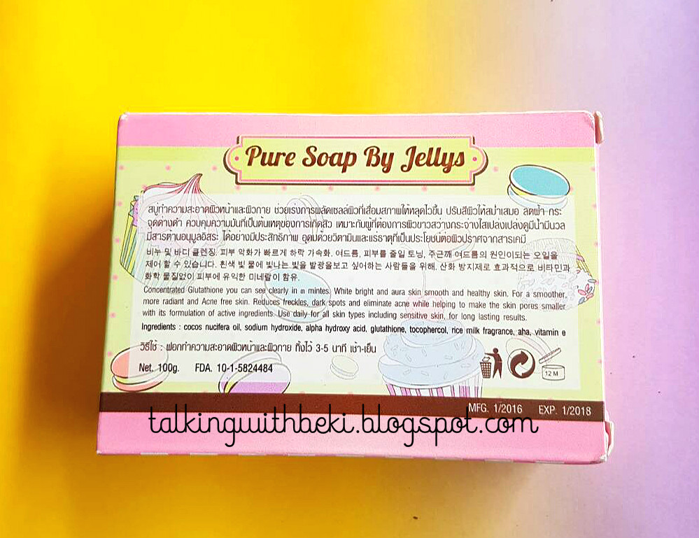 Pure soap. Pure soap