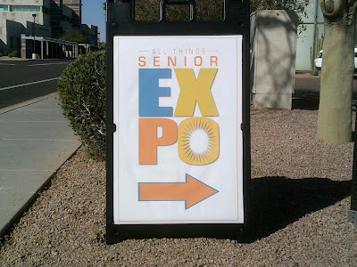 All Things Senior Expo sign