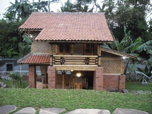 Contoh Desain Rumah Bambu Sederhana Yang Asri | Rumah Impian