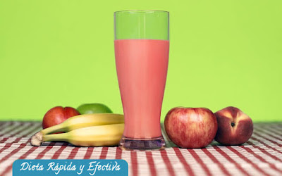 Batido de manzana para adelgazar y un vientre plano