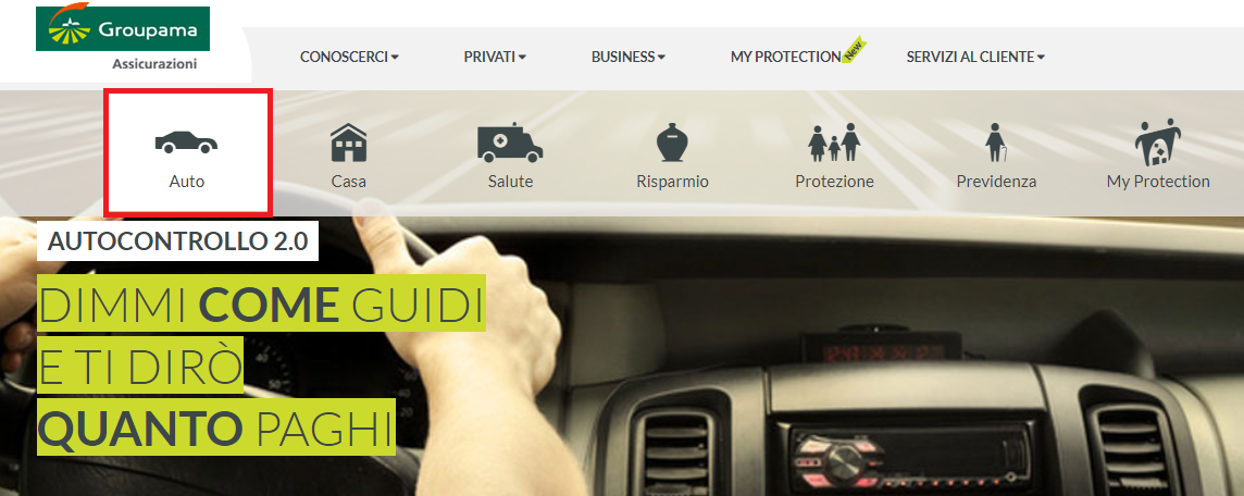 SCARICA SERVIZI TELEMATICI AUTOCONTROLLO 2.0. AVVISO BATTERIA VEICOLO