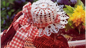 Cómo hacer sombreros para frascos tejidos al crochet