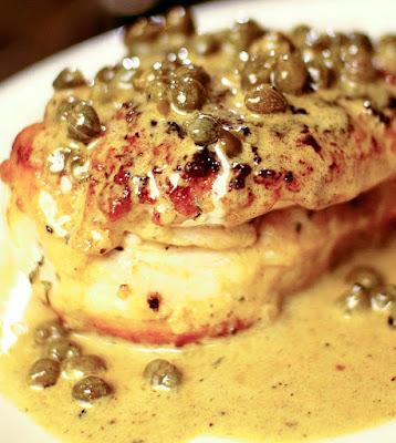 chicken breasts with caper cream sauce