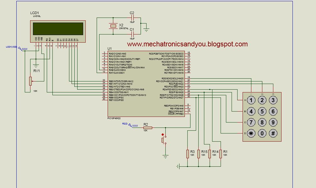Mechatronics And You Lesson 9 Interfacing Keypad with PIC
