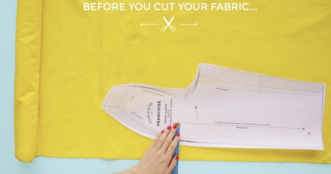 How to Use Scissors When Cutting Out Pattern Pieces Tutorial 