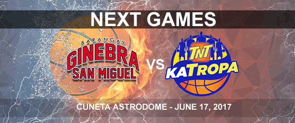 List of PBA Game(s) Saturday June 17, 2017 @ Cuneta Astrodome List of PBA Game(s) Saturday June 17, 2017 @ Cuneta Astrodome