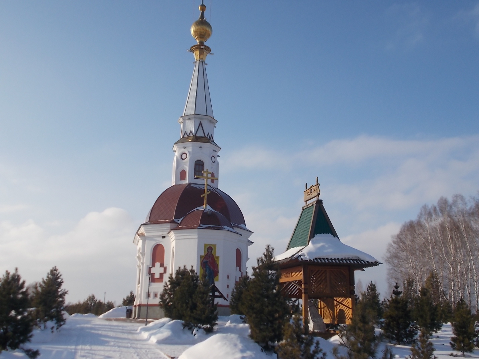 Мариинск храм трехпрестольный храм
