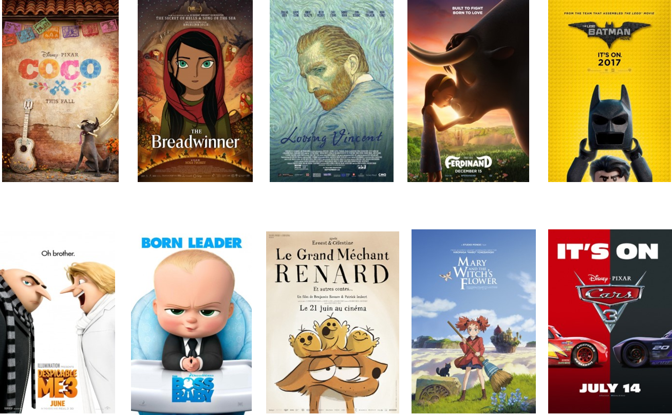 Movies with Abe: Oscar Predictions: Best Animated Feature