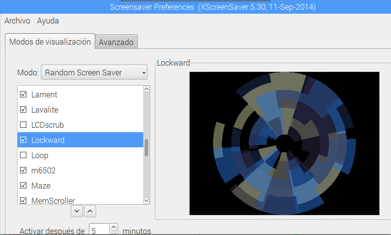 configure xscreensaver 4 configure xscreensaver 4