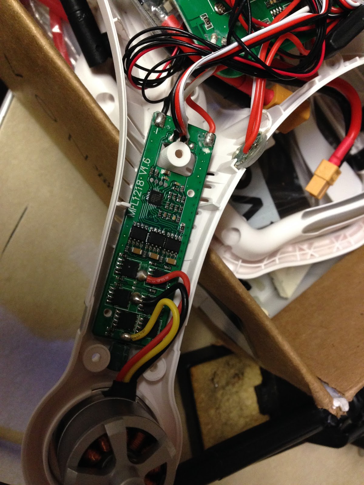 QuadcopterRobotics ESC and/or Motor set failure and troubleshooting
