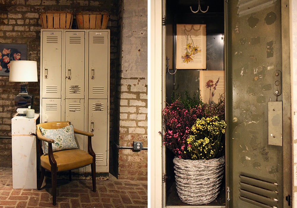 The Paris Market & Brocante Currently Inspired Repurposed Lockers