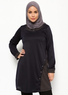 Model baju kerja wanita muslimah yang bertubuh gemuk