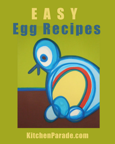 Easy Egg Recipes ♥ KitchenParade.com, an inspiring collection with how-to's and recipes for eggs for breakfast, eggs for dinner, eggs for anytime.