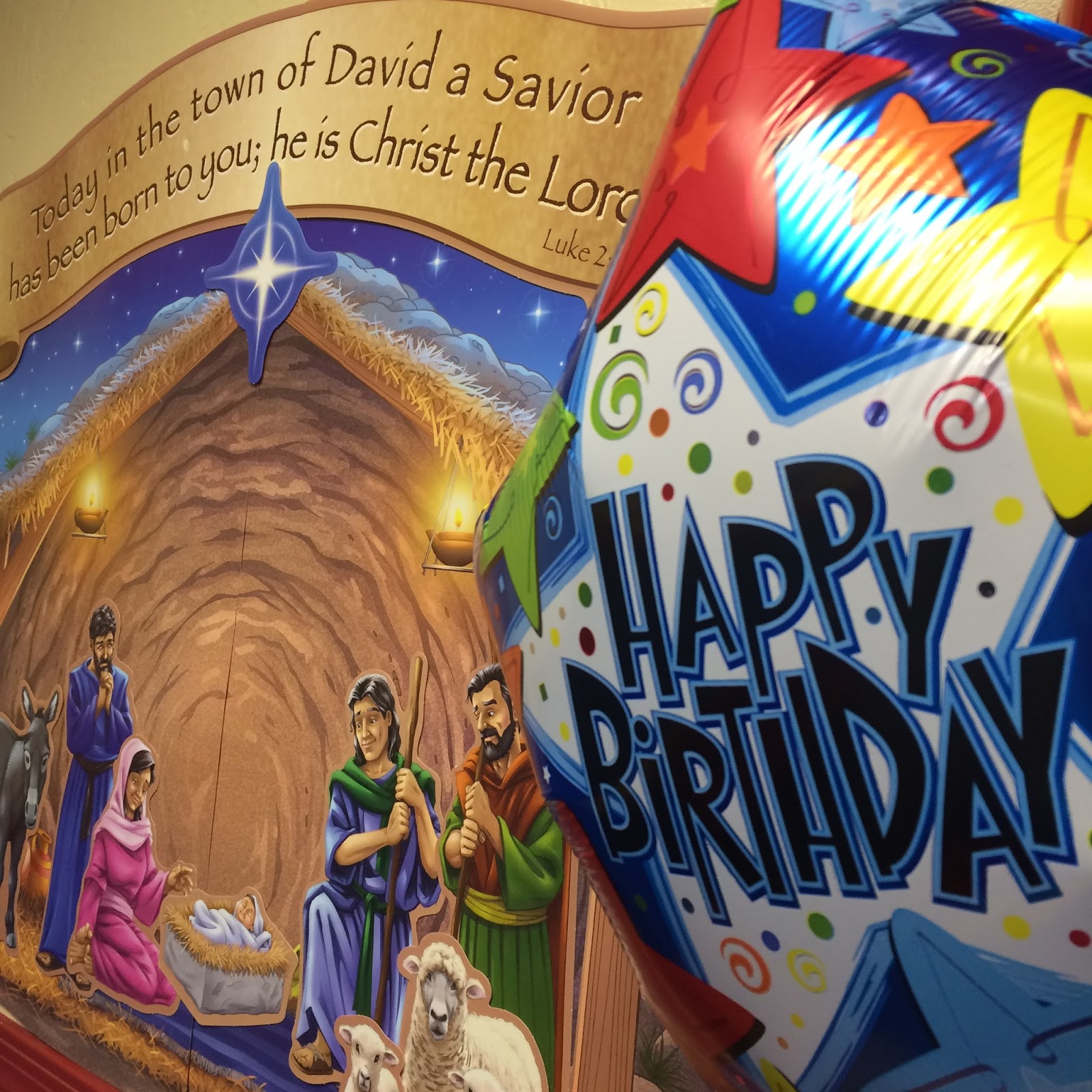 faith sprouts: Happy Birthday Jesus!
