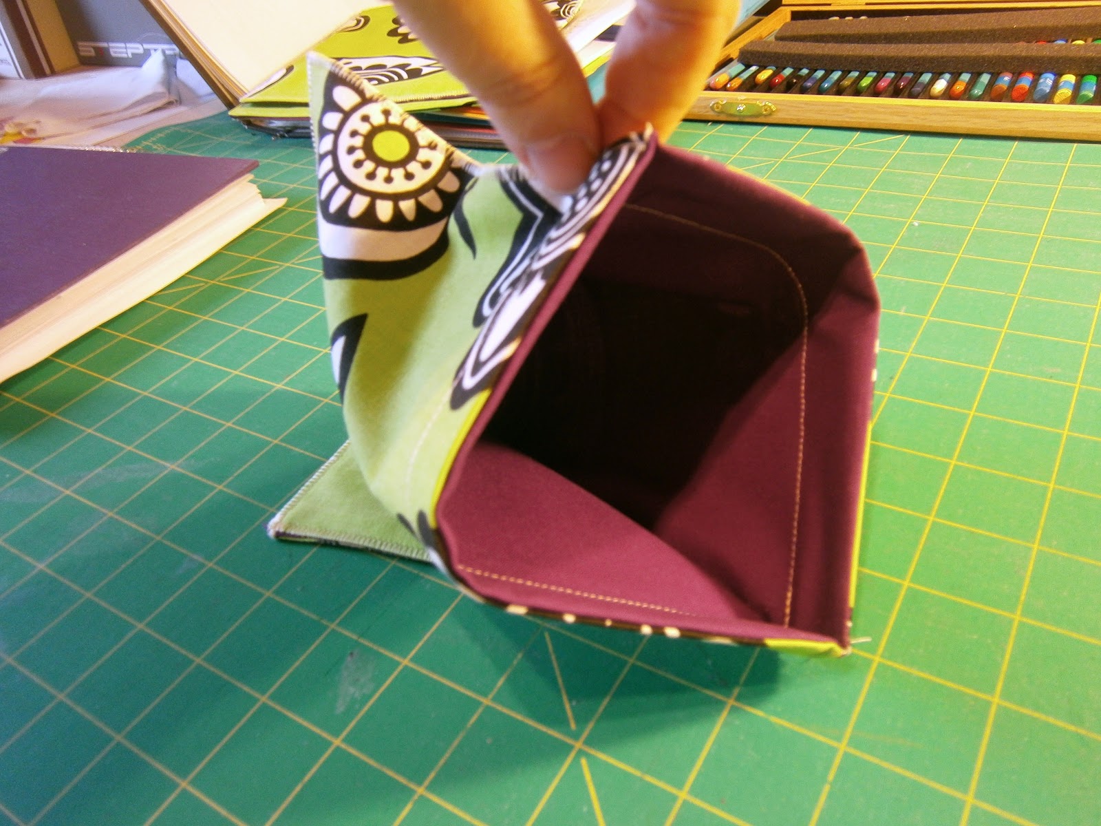 Plum Quilts Snap Bag Tutorial