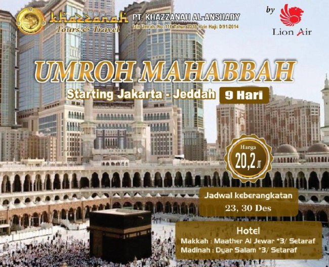 biaya umroh desember bandung biaya umroh desember bandung