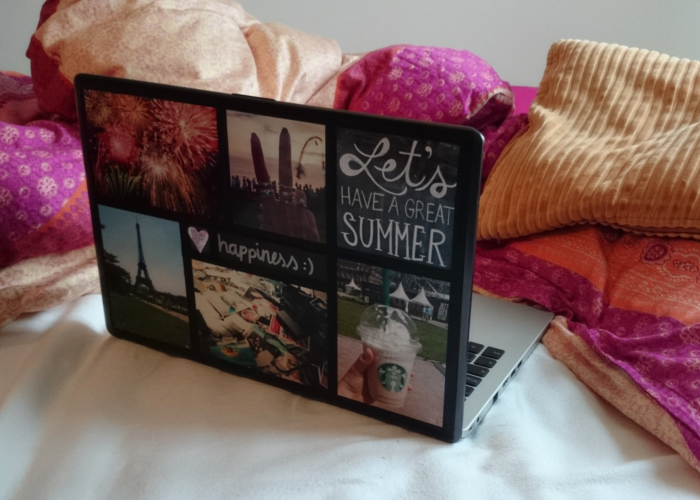 diyrona DIY customized laptop "skin"