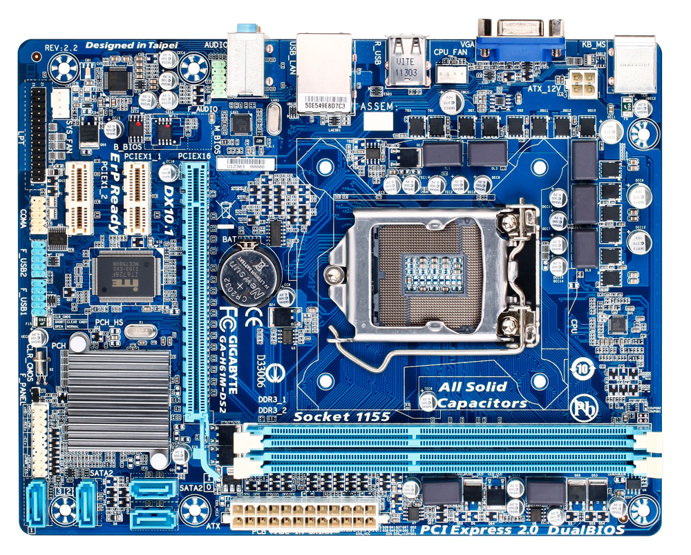 GIGABYTE GA-H61M-DS2 BIOS,SCHEMATIC AND BOARD VIEW FILES DOWNLOAD