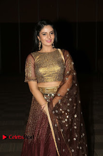 Actress Anchor Sri Mukhi Pictures at Araku Road Lo Audio Launch  0119