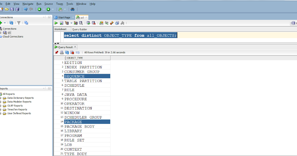 oracle2dba: Oracle Objects