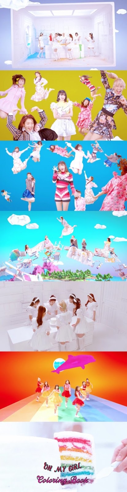 Oh My Girl makes 'Coloring Book' comeback Netizen Buzz