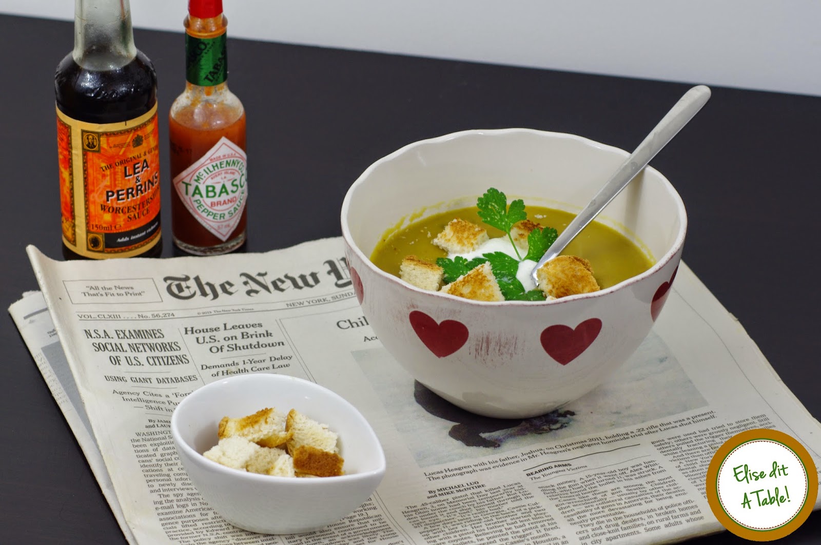 Soupe de pois cassés