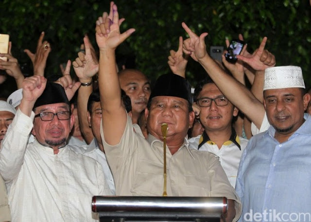 Prabowo: Saya Tidak Akan Menyerah