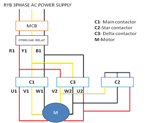 Hyderabad Institute of Electrical Engineers: power circuit diagram of