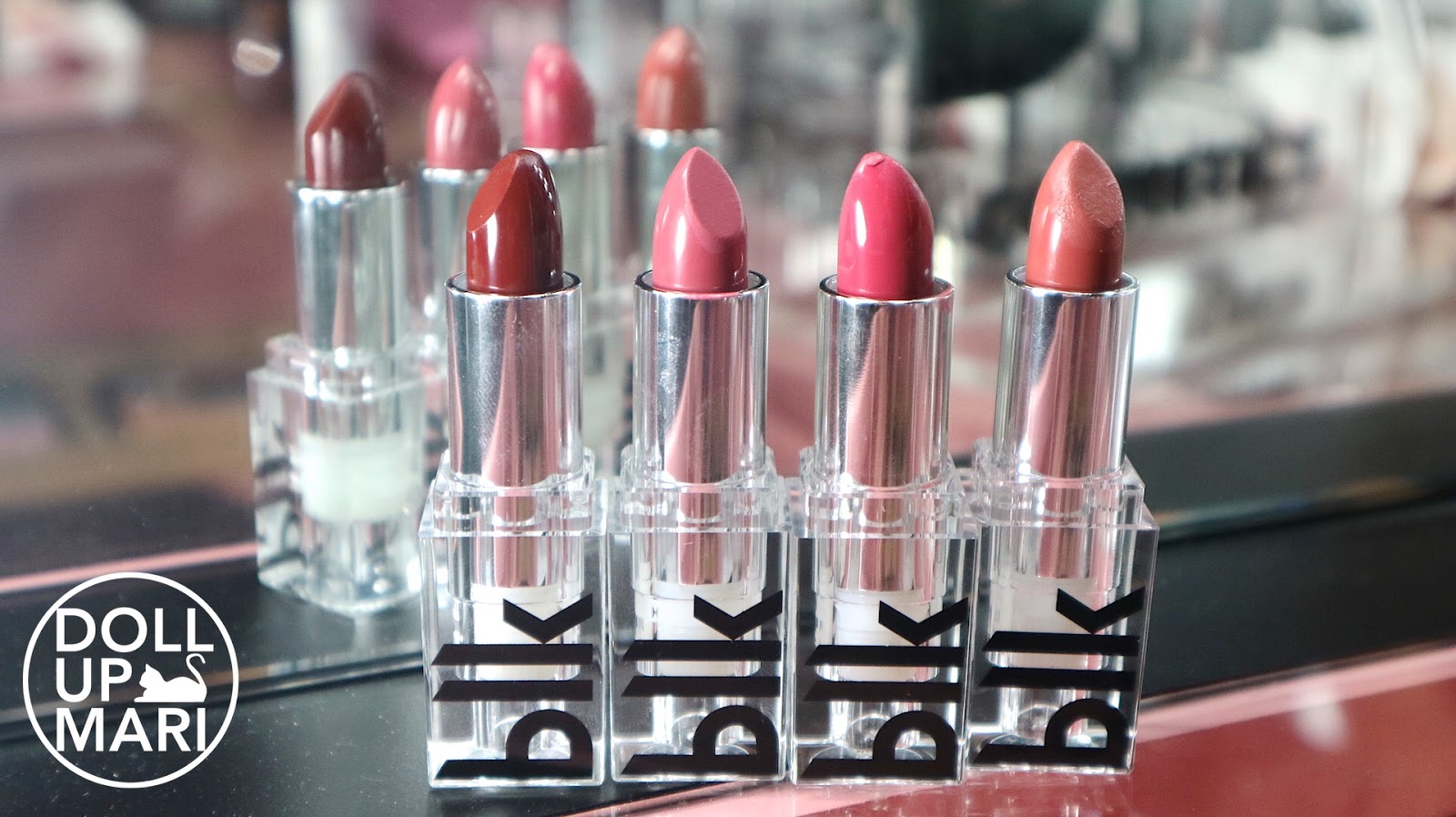 BLK Cosmetics Velvet Lip Cream Swatches