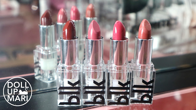 BLK Cosmetics Velvet Lip Cream Swatches