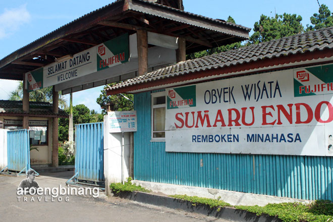 gerbang masuk sumaru endo remboken minahasa sulawesi utara