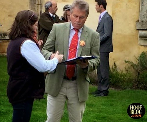Farriers Prize was judged by Jim Blurton at Badminton Horse Trials