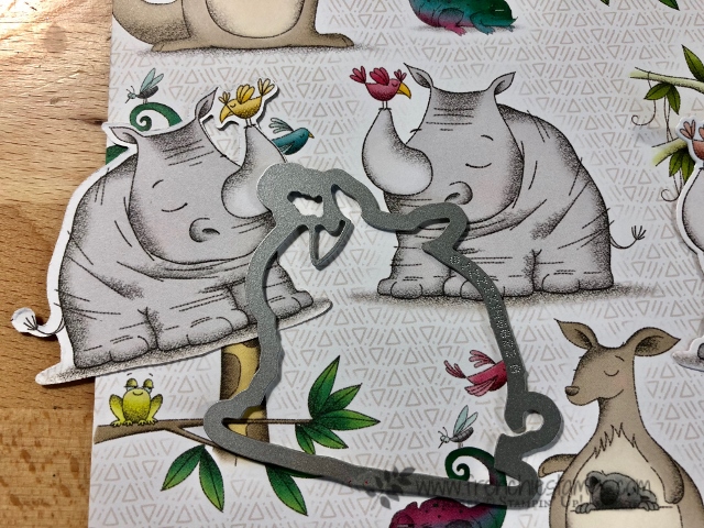 Animal Expedition, animal outing, Petal Palette, Mirror Image, Stampin'Up!, Frenchie' Stamps,