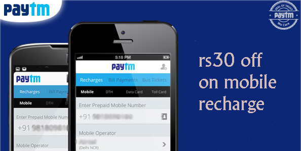 paytm cashback on mobile recharge New paytm promo code April 2016 cashback coupons and paytm offers ... and Cash backs on Mobile Recharges, Bill Payments, Shopping.