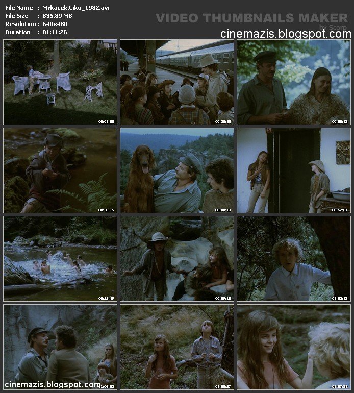 Movie: Mrkáček Čiko (1982) 835 Mb