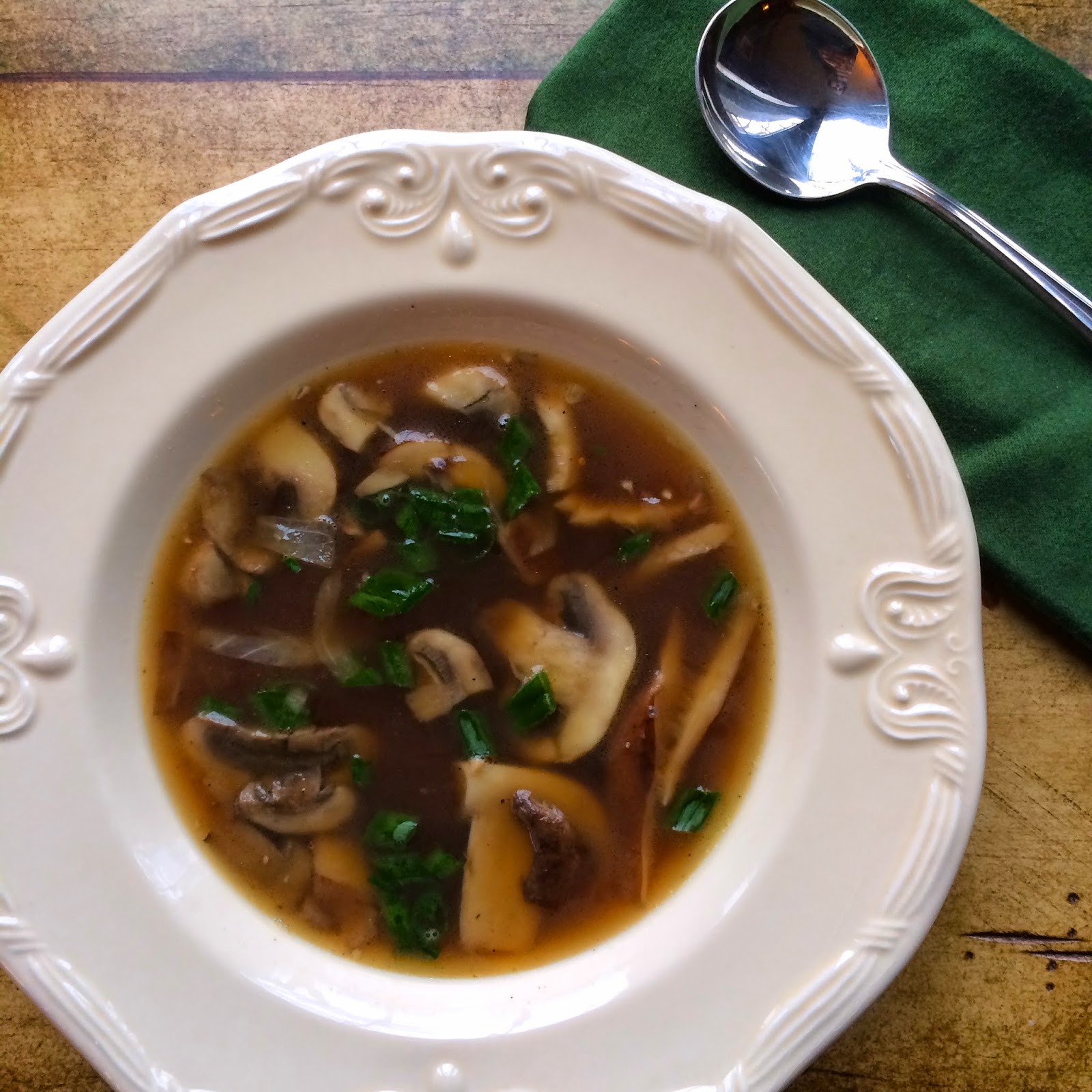 Food Impressions: Wild Mushroom Soup