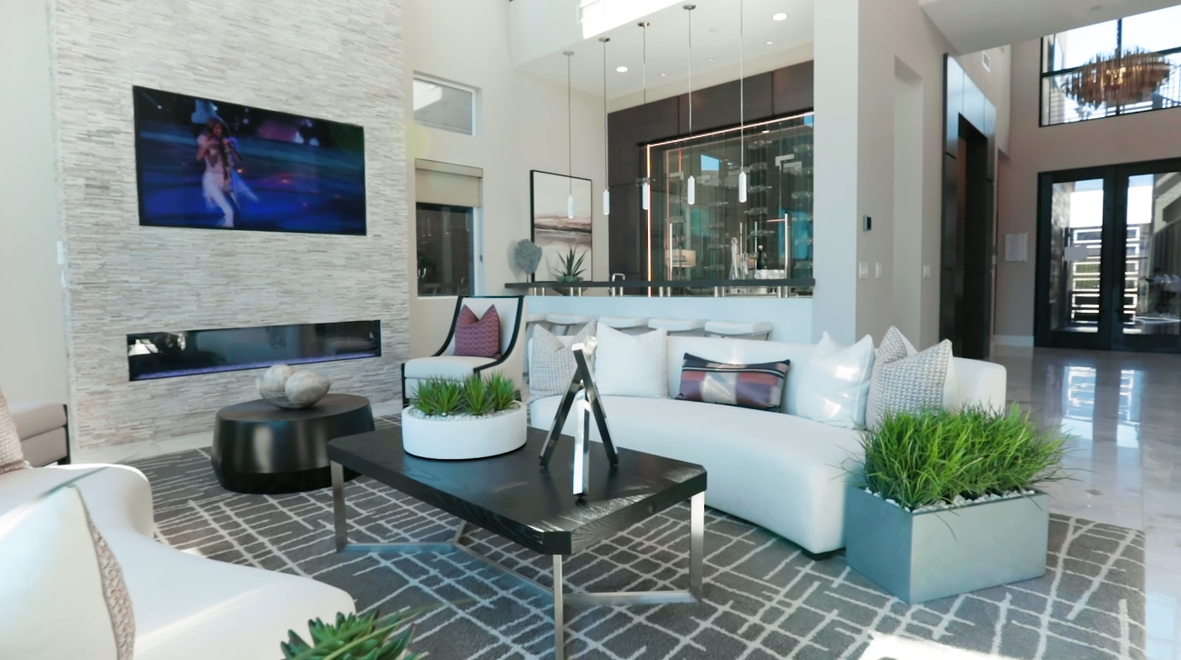 57 Photos vs. $1 Million Luxury Home in Las Vegas Interior Design Tour